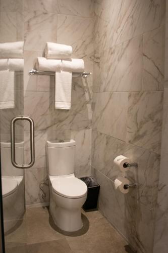 Koupelna v ubytování Moka Boutique Hotel