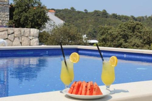 Kolam renang di atau dekat dengan Seaside apartments with a swimming pool Pomena, Mljet - 22317