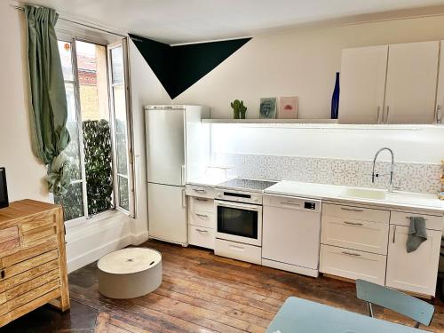 Joli deux pièces porte de Paris