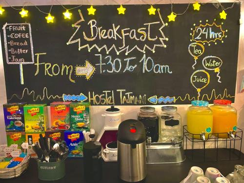 Drinks på Peru Hostel Tajmani