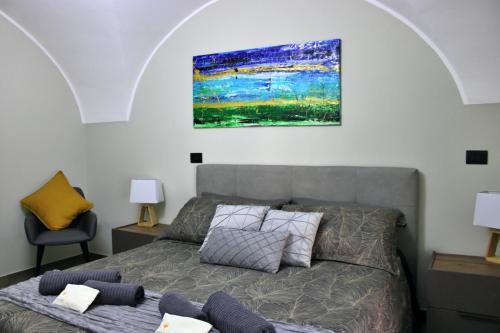 Ruang duduk di Keope Urban Suite