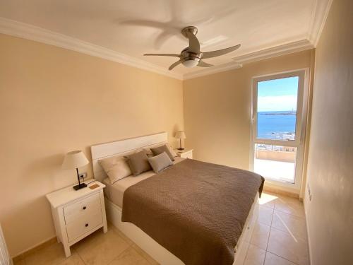 Ένα ή περισσότερα κρεβάτια σε δωμάτιο στο Apartamento en Poris de Abona