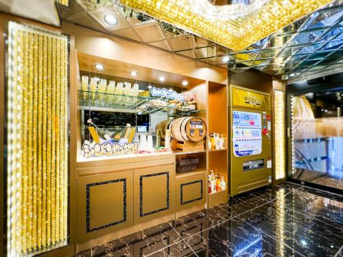 Lounge atau bar di Hotel Rocks