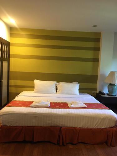 Katil atau katil-katil dalam bilik di Woraburi Sukhumvit Hotel