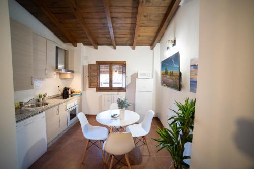 Cuisine ou kitchenette dans l'établissement Guadix Catedral