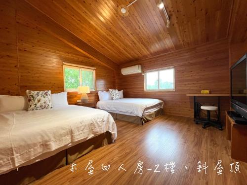 Katil atau katil-katil dalam bilik di Annongriver B&B