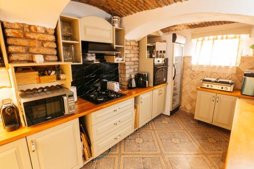Dapur atau dapur kecil di Rácz Kúria