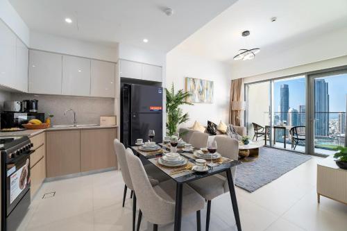 Fotografie z fotogalerie ubytování Stunning 2BR Burj Khalifa View Apartment v Dubaji