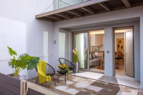 Posezení v ubytování Luxury Living Apartments