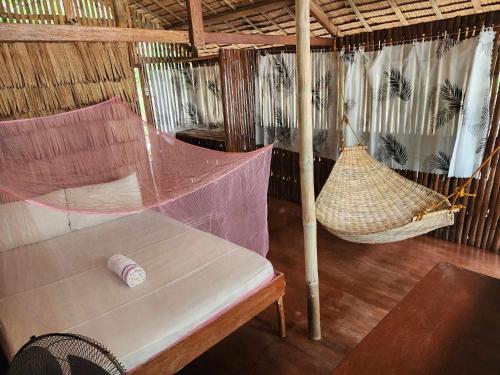 Ruang duduk di Bice Camp Darocotan