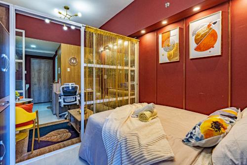 Posezení v ubytování Executive Studio Poolside - Near Mactan Airport