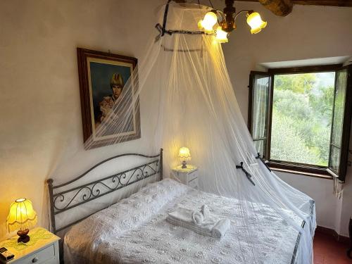 Ένα ή περισσότερα κρεβάτια σε δωμάτιο στο Case Vacanze Giovanni Garibaldi