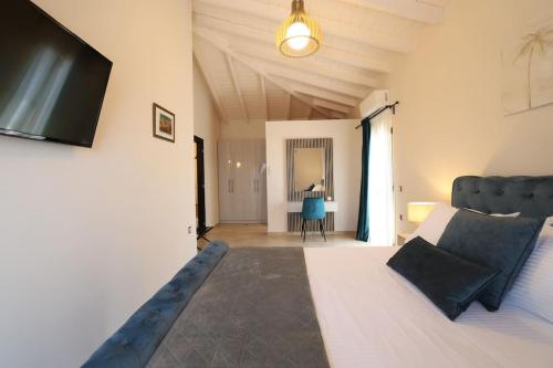 Μια τηλεόραση ή/και κέντρο ψυχαγωγίας στο Sumelia Villa