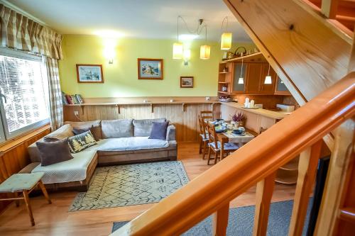 Posezení v ubytování Dulakówka - domek na każdą pogodę