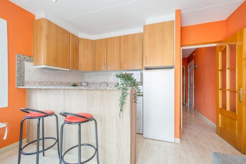 Kuchyň nebo kuchyňský kout v ubytování Apart-rent Apartment Bahia 0012