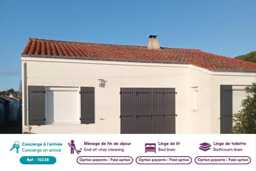 Galeriebild der Unterkunft 500m de la plage des Boucholeurs - Maison pour 5 in Barbâtre