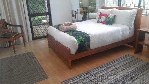 Postel nebo postele na pokoji v ubytování Residence71Nadi Fiji