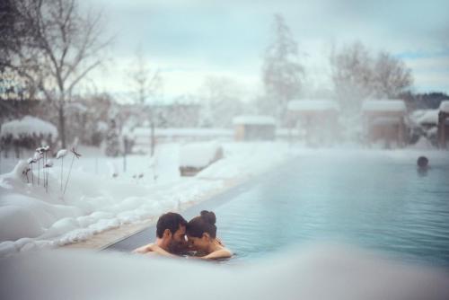 L'établissement Hotel Guglwald en hiver