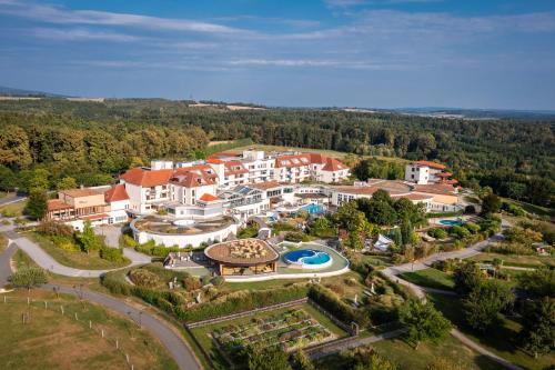an aerial view of a resort at Hotel Reiters Finest Family in Bad Tatzmannsdorf