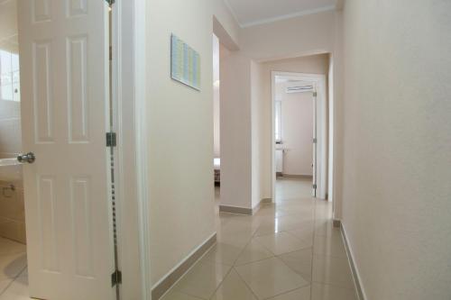 Et badeværelse på Apartments Damjanovic