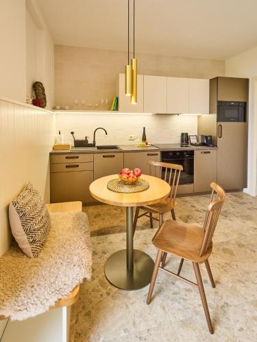 Η κουζίνα ή μικρή κουζίνα στο Apartment Pálava