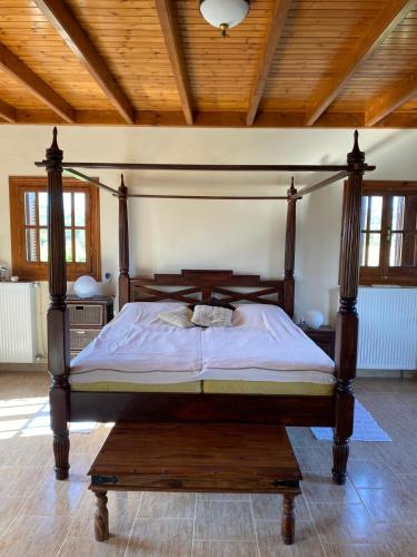 En eller flere senge i et værelse på Anja`s Villa