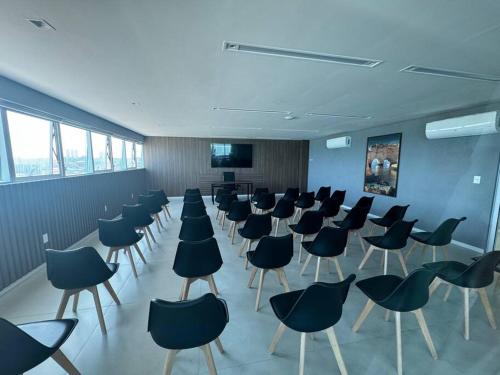 Télévision ou salle de divertissement dans l'établissement Apto Studio 514 no RN Studio Premium em Maceió