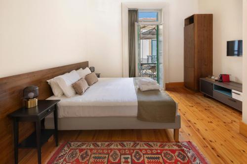 Кровать или кровати в номере Klokkari Stays - Cozy Stay City Center By Platform 357