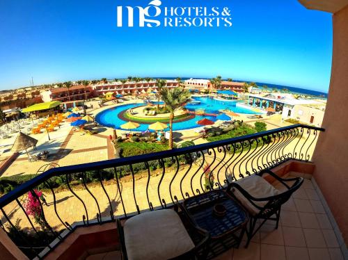 a view of a pool at a resort at MG Alexander The Great Hotel in Marsa Alam City