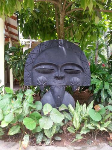 Jardín al aire libre en Hotel Casa Robinson