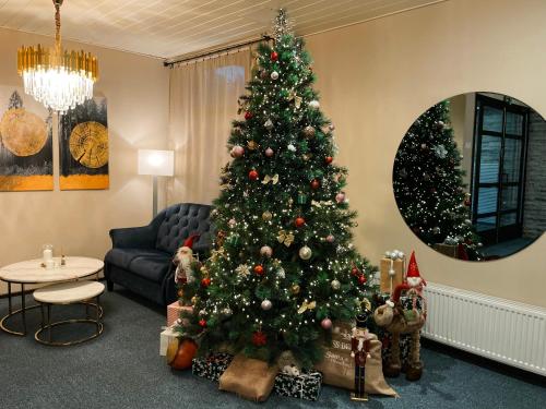 Posezení v ubytování Hotel Boreas
