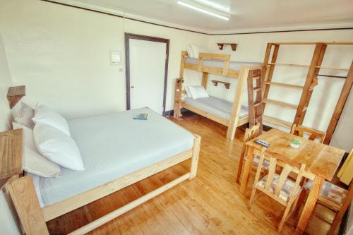 Una cama o camas en una habitación de Casona Alemana