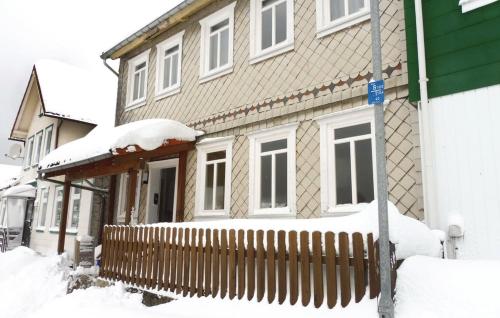 Το Ferienwohnungen und Ferienhaus Hafermarkt τον χειμώνα