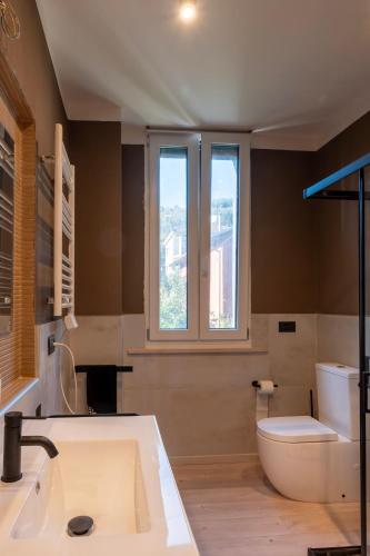Koupelna v ubytování Il Corridore - Locanda Bistrò