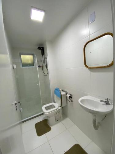 Koupelna v ubytování Apartamento Aconchegante Nogueira