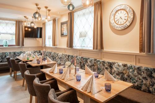 TV a/nebo společenská místnost v ubytování Restaurant Domingo Gonzalez