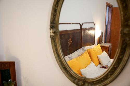 Ένα ή περισσότερα κρεβάτια σε δωμάτιο στο Villa Agrumeto