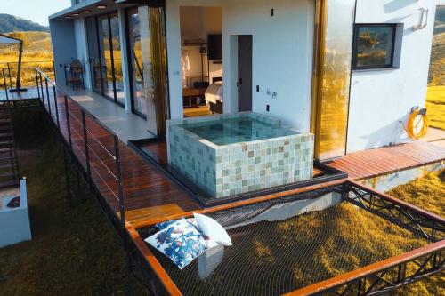 Μπαλκόνι ή βεράντα στο Solarium Mantiqueira Completo!