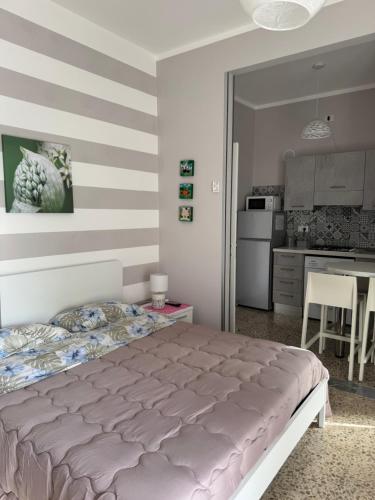 Η κουζίνα ή μικρή κουζίνα στο PalinuroMonAmour Casa Vacanze