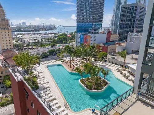 Sky-High Views Pool and Fitness Center Access photo 44