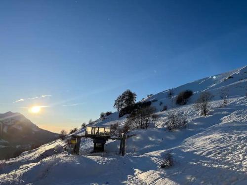 Ski aux pieds - Appt 33 m2 pour 5 pers- Rénové - Orcières Merlette 1850
