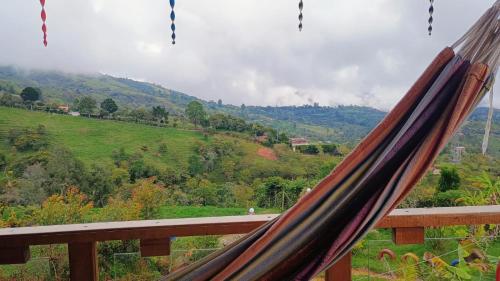 Paisaje cerca de este camping