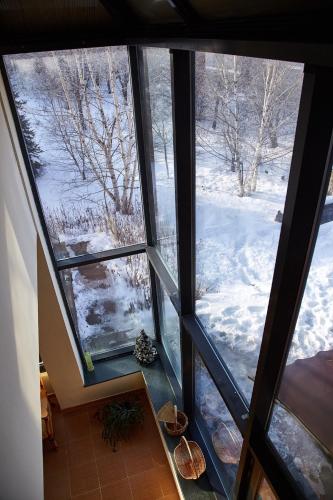 冬のLUXE Villa in Tsaghkadzorの様子