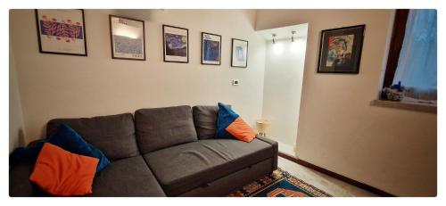 Posezení v ubytování Vicolo Bugliolo 10 - HOME B&B