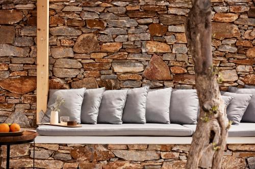 Χώρος καθιστικού στο Eutopia Suites Sifnos