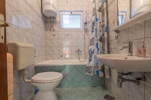 Kúpeľňa v ubytovaní Apartments Ruze