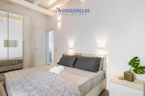 Ένα ή περισσότερα κρεβάτια σε δωμάτιο στο House&Villas - Elaia Bioglam Relais