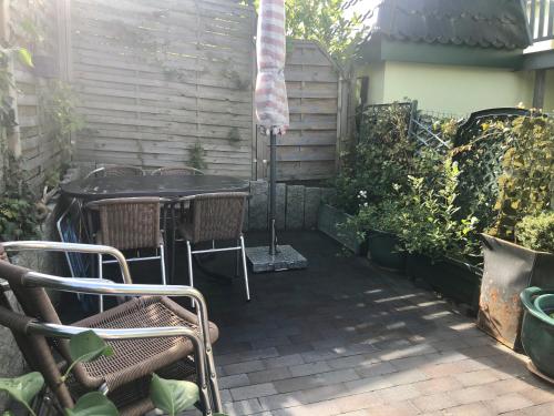 Μπαλκόνι ή βεράντα στο Hus Sünnschien Mariendorf