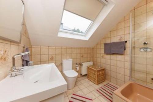 Koupelna v ubytování Ferienwohnung Ankel
