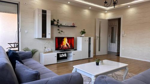 Μια τηλεόραση ή/και κέντρο ψυχαγωγίας στο Apartman Ano LUX